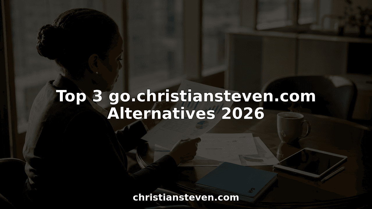 Top 3 go.christiansteven.com Alternatives 2026